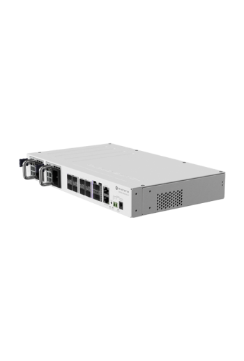 Switch 2 x QSF28 100G, 8 x SFP28 25G, 2 x RJ45 100 Mbps, 802.3bt PoE In, 1U - MikroTik CRS510-8XS-2XQ-IN