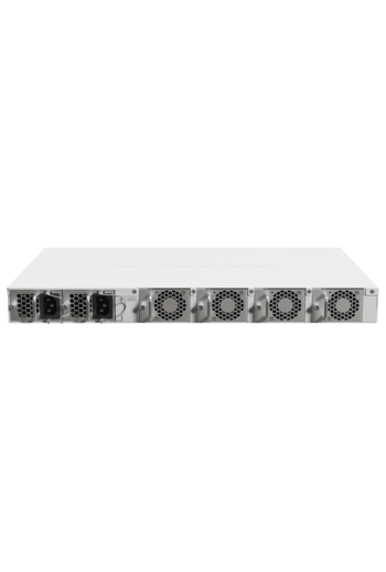 Switch 2 x QSF28 100G, 16 x SFP28 25G, 2 x RJ45 100 Mbps, 1U - MikroTik CRS518-16XS-2XQ-RM