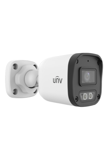 Camera IP ColorHunter 4MP, lentila 2.8mm, IR 30m, WL 15m, Mic, PoE, IP67 - UNV IPC2124LB-AF28-DL-ECO