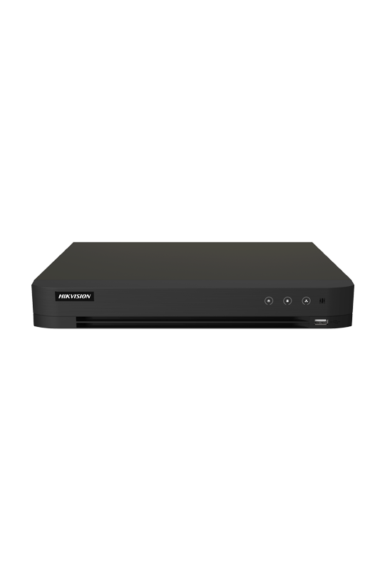 DVR AcuSense 4 ch., 5MP + 4 ch. IP 4K, Audio bidirectional - HIKVISION iDS-7204HUHI-M1-XT