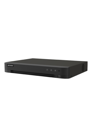 DVR AcuSense 8 ch., 5MP + 8 ch. IP 4K, Audio bidirectional, Alarma, 1U - HIKVISION iDS-7208HUHI-M1-XT(4A+8/4ALM)
