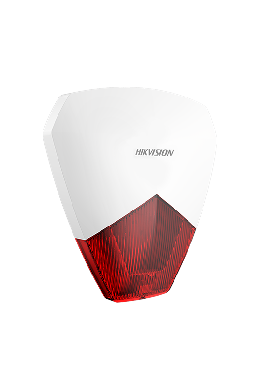 Sirena cablata AX PRO de exterior cu flash, led Rosu, IP54 - HIKVISION DS-PS1-R