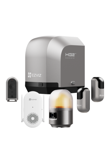 Kit automatizare poarta culisanta 600Kg/8m, Wi-Fi, camera rezolutie 2K, alarma, sirena - EZVIZ CS-HG2-R100-60HC(Pro)