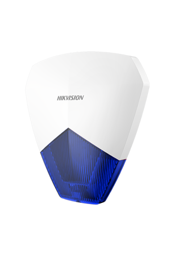 Sirena cablata AX PRO de exterior cu flash, led Albastru, IP54 - HIKVISION DS-PS1-B