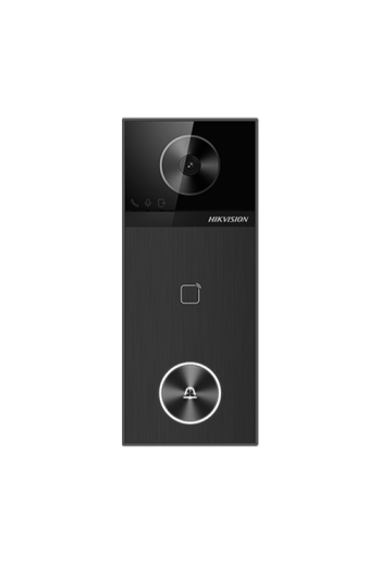 Panou exterior videointerfon TCP/IP 4MP, IR 3m, Wi-Fi6, Bluetooth, M1, IP65 - HIKVISION DS-KV6114-WBE1