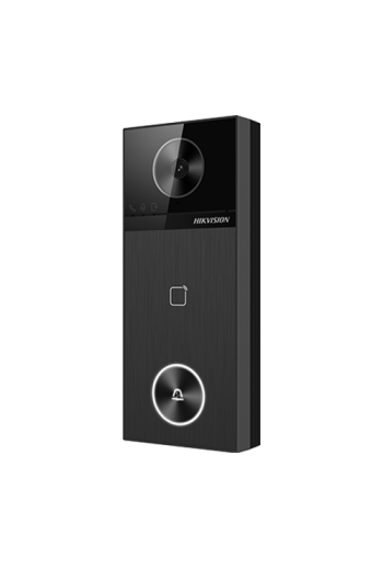 Panou exterior videointerfon TCP/IP 4MP, IR 3m, Wi-Fi6, Bluetooth, M1, IP65 - HIKVISION DS-KV6114-WBE1