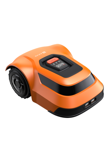 Robot de tuns iarba, 3 lame de taiere, capacitate de acoperire 600m2, cu fir perimetral - EZVIZ CS-R64-A11