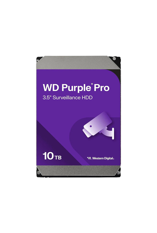 Hard disk 10TB - Western Digital PURPLE PRO AI WD102PURP