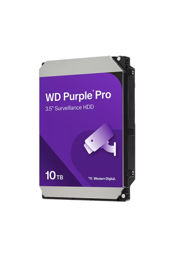 Hard disk 10TB - Western Digital PURPLE PRO AI WD102PURP