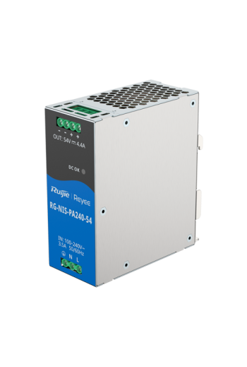 Sursa de alimentare in comutatie, 54V/4.4A, 240W, sina DIN - Ruijie Reyee RG-NIS-PA240-54