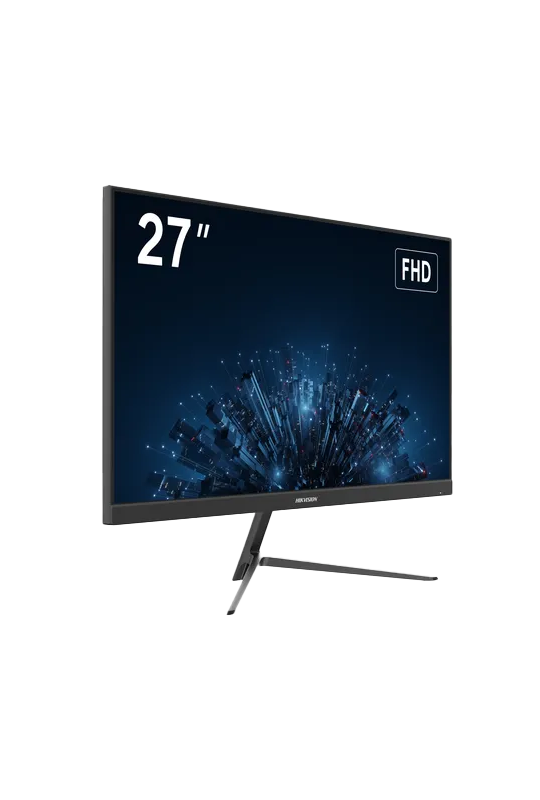 Monitor Borderless E-LED IPS, 27 inch, Full HD, 100 Hz, HDMI, VGA - HIKVISION DS-D5027F3-2P2