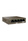Switch 4 x RJ45 1G PoE Out 802.3af, 1 x RJ45 1G PoE IN, Unmanaged - IP-COM G1105PD