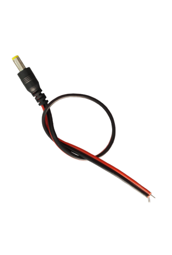 Conector de alimentare TATA, 12V, cu cablu PW-25S