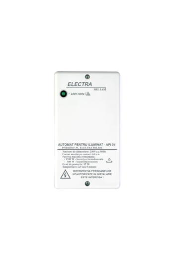Automat pentru iluminat holurile sau scarile de bloc - ELECTRA API.11G