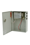 Sursa de alimentare 12V, 5A, back-up in cabinet metalic SDC-12-5B