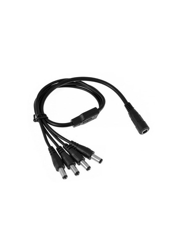 Conector de alimentare 12V, 1 intrare MAMA, 4 iesiri TATA CA-M1T4