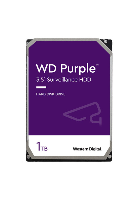 Hard disk 1TB - Western Digital PURPLE WD10PURX