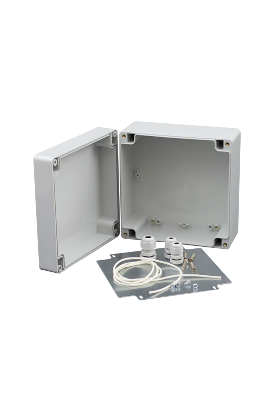 Doza exterior cu placa metalica montaj echipamente AWO603