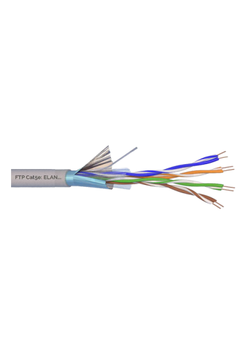 Cablu FTP, cat 5E, CUPRU 100%, 305m ELN-FTP-5E-CU