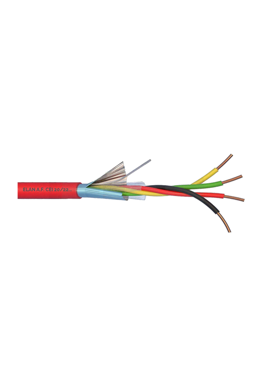 Cablu de incendiu 2x2x0.8mm, ecranat, 100m ELN-2x2x08