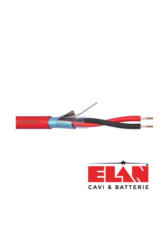 Cablu de incendiu E120 - 1x2x0.8mm, 100m ELN120-1x2x08