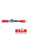 Cablu de incendiu E120 - 1x2x0.8mm, 100m ELN120-1x2x08