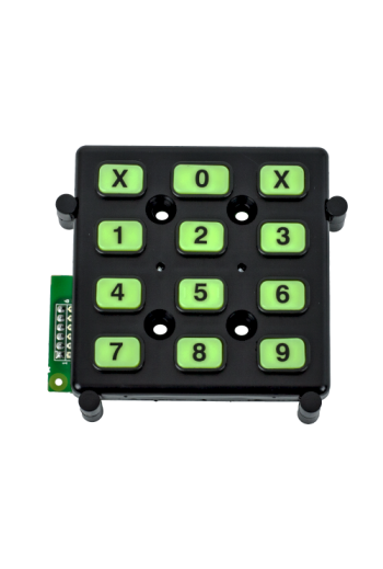 Tastatura panou interfon bloc tip PES.A255 - ELECTRA TST.92V.PES