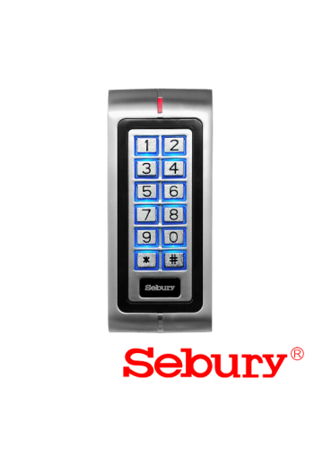Controler stand-alone cu tastatura si cititor card, carcasa antivandal - SEBURY SEB-K2