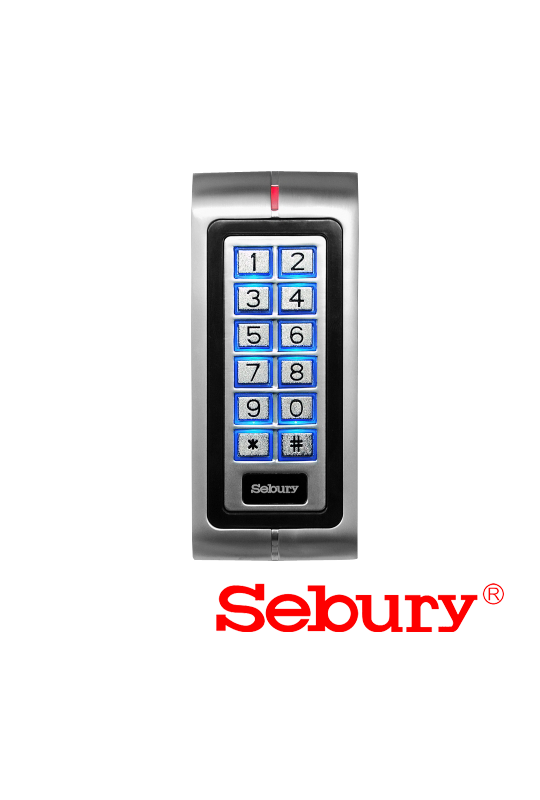 Controler stand-alone cu tastatura si cititor card, carcasa antivandal - SEBURY SEB-K2