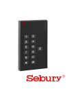 Cititor/Controler stand-alone cu tastatura si cititor, carcasa plastic - SEBURY SEB-Q3