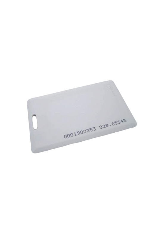 Cartela de acces EM4100 125KHz, 1.8 mm, cod printat CSC-EM125-18+C