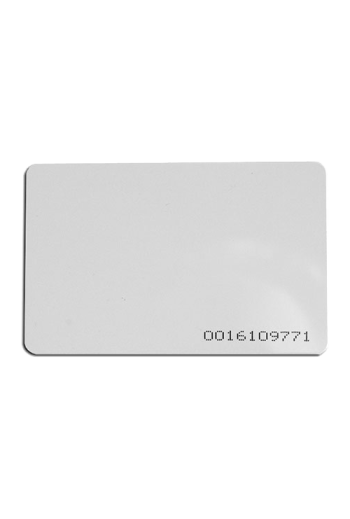 Cartela de acces EM4100 125KHz, 0.8 mm, cod printat CSC-EM125-08+C