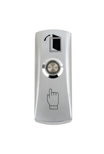 Buton iesire aplicabil din metal, cu LED CSB-805L
