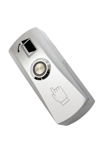 Buton iesire aplicabil din metal, cu LED CSB-805L