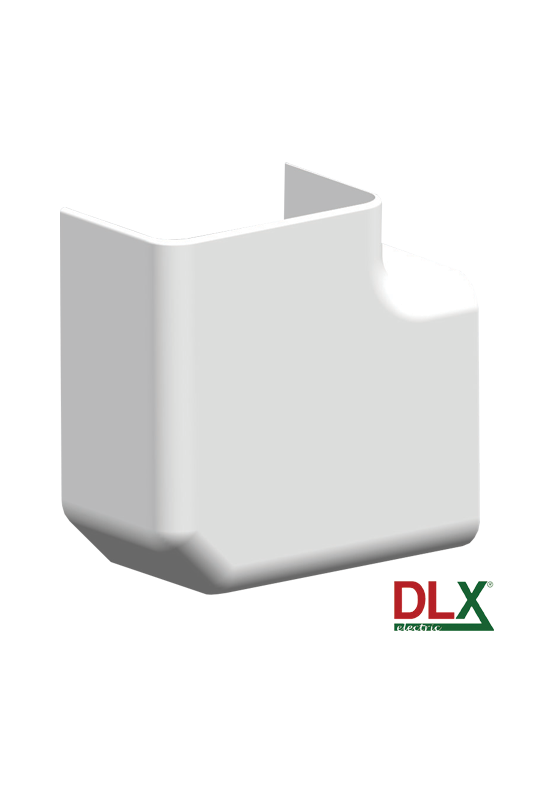 Unghi plan 90Â° ajustabil pentru canal cablu 102x50 mm - DLX DLX-102-03