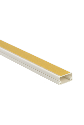Canal cablu 20x10 mm cu adeziv, 2m - DLX PVCA-206-10