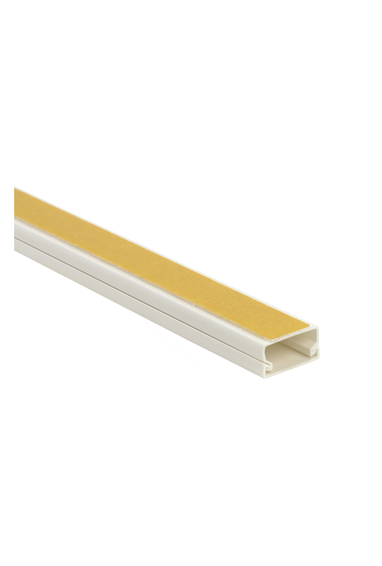 Canal cablu 20x10 mm cu adeziv, 2m - DLX PVCA-206-10