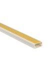 Canal cablu 20x10 mm cu adeziv, 2m - DLX PVCA-206-10
