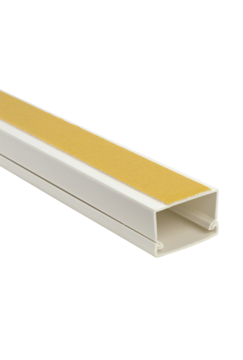Canal cablu 40x25 mm cu adeziv, 2m - DLX PVCA-406-25