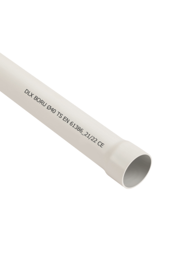 Tub PVC MUFAT D25, 750N, 3m - DLX TRP-805-25