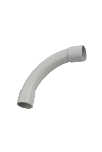 Cot 90Â° pentru tub PVC D16 - DLX TRP-821-16