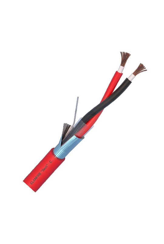 Cablu de incendiu E120 - 1x2x1.0mm, 100m - ELAN ELN120-1x2x1.0