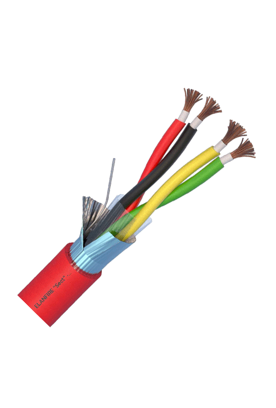Cablu de incendiu E120 - 2x2x1.0mm, 100m - ELAN ELN120-2x2x1.0
