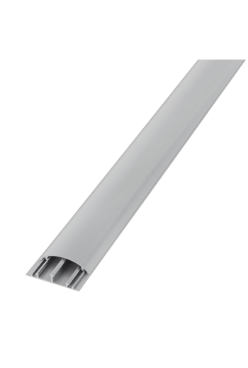 Canal cablu pardoseala cu capac, 2m - DLX PVCO-520-12