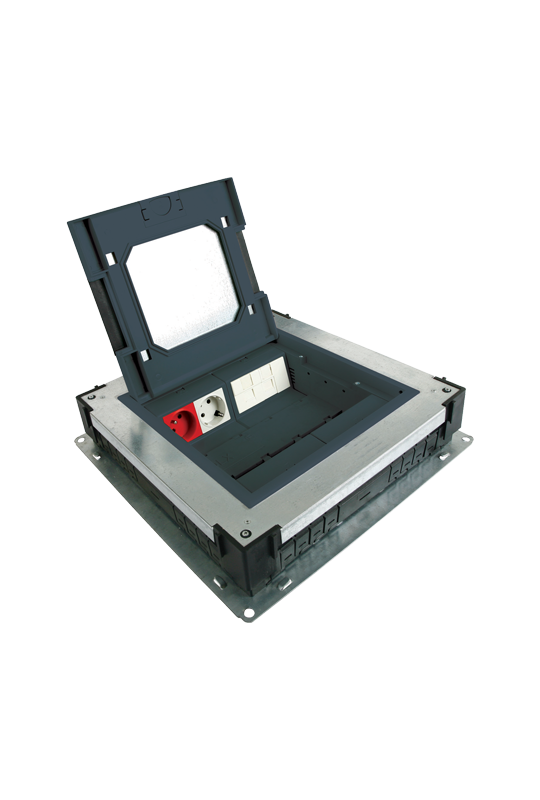 Doza de pardoseala in carcasa metalica - DLX UBS-890-10