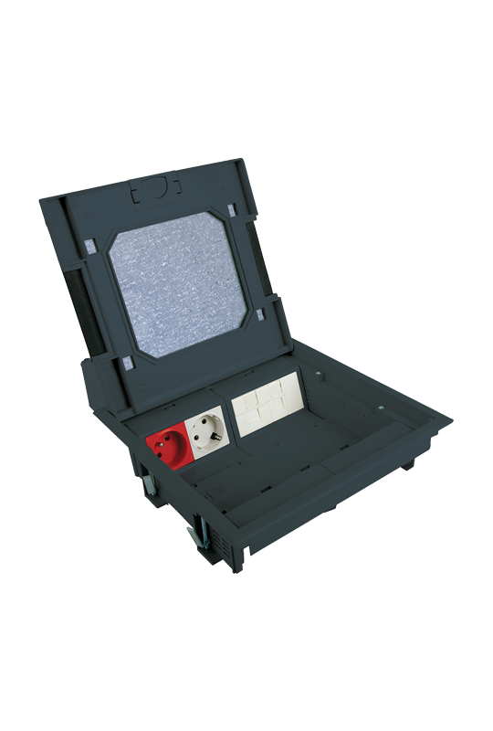 Doza de pardoseala in carcasa plastic - DLX UBS-890-12