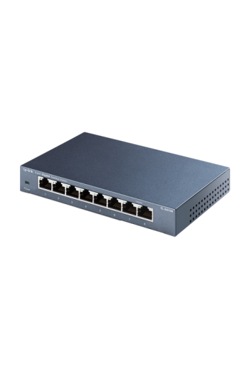 Switch TL-SG108, 8 x RJ45 Gigabit, Unmanaged - TP-Link TL-SG108