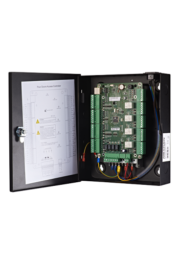 Centrala de control acces pentru 4 usi unidirectionale, conexiune TCP/IP -HIKVISION DS-K2804