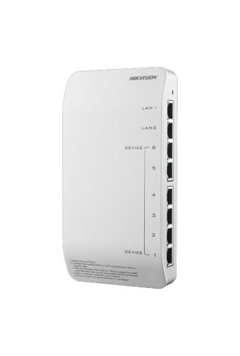 Distribuitor Video/Audio pentru 6 posturi - HIKVISION DS-KAD606-P