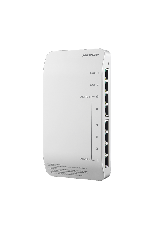 Distribuitor Video/Audio pentru 6 posturi - HIKVISION DS-KAD606-P